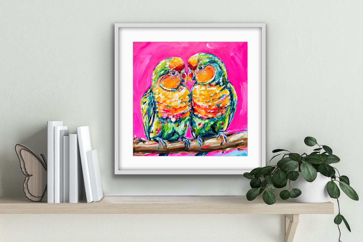 Lovebirds Print