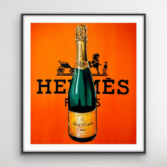 Champagne Problems Print