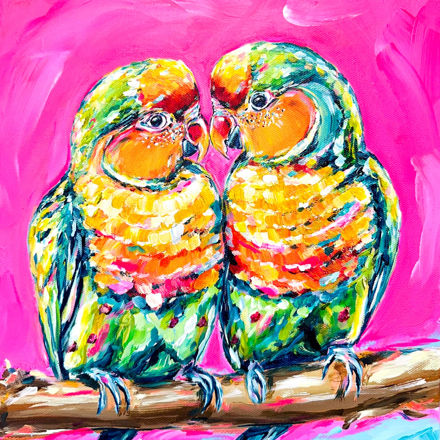 Lovebirds Print